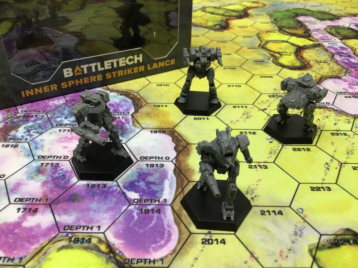 Battletech: Miniature Force Pack - Inner Sphere Striker Lance - Discount  Games Inc